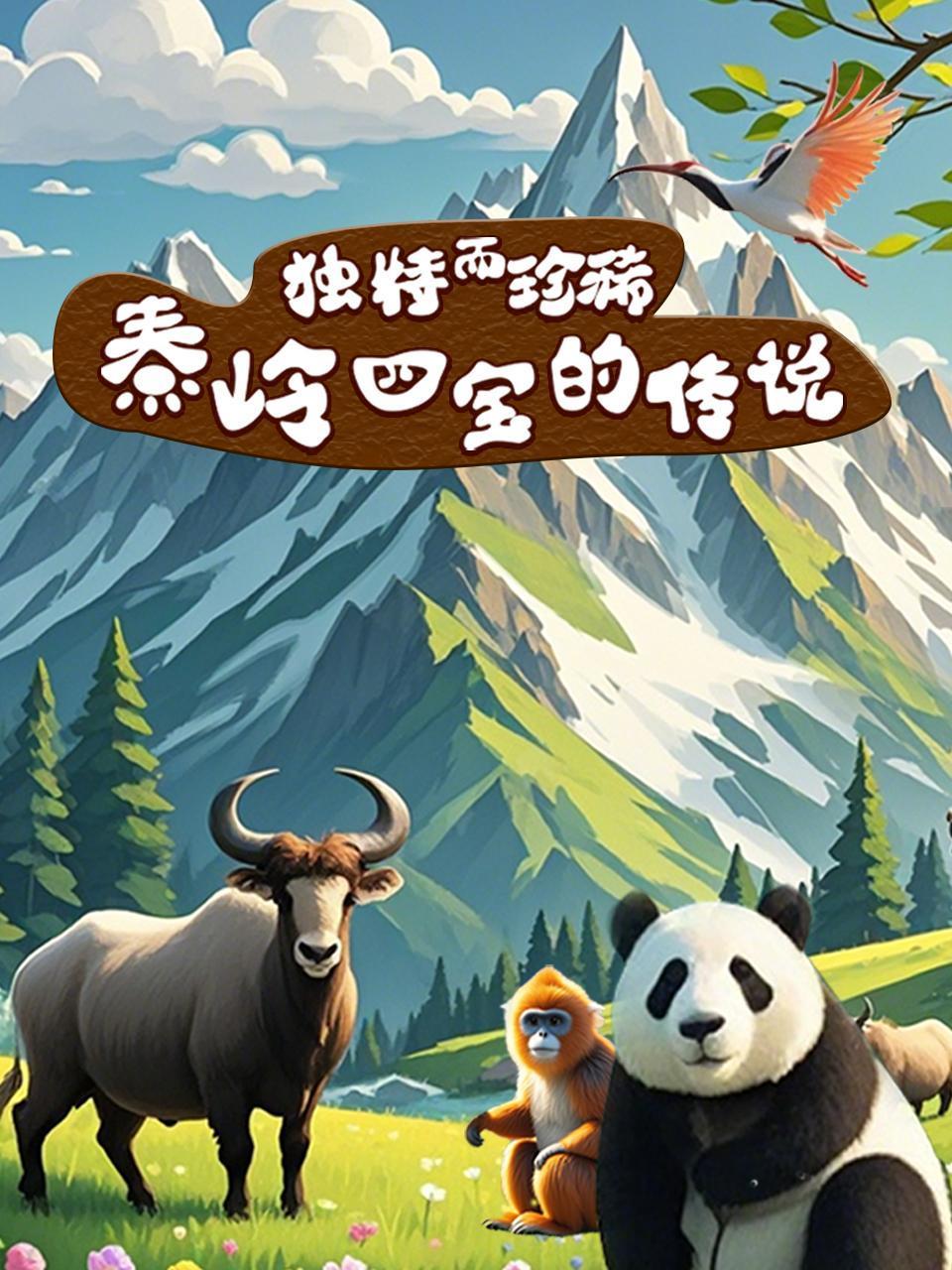 独特而珍稀秦岭四宝的传说